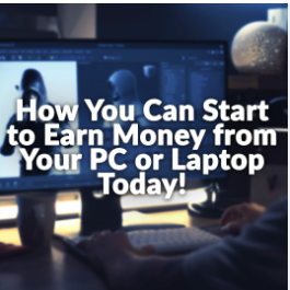 How to use your computer to earn money