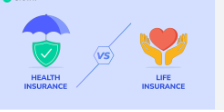 What is the difference between life insurance and Health insurance?